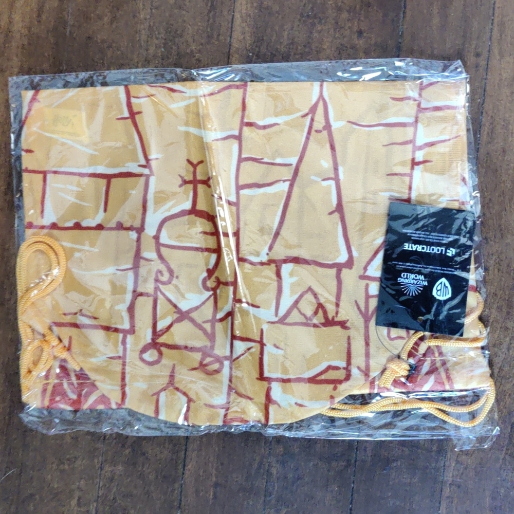 Lootcrate Golden Egg Goblet of Fire Drawstring Bag